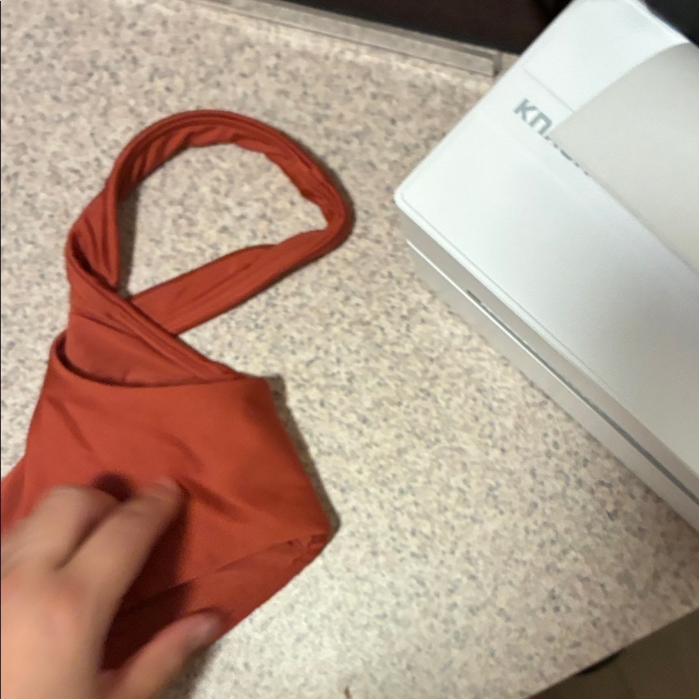 J. Crew Women's Bikini Set - Rust Red - Picture 3 of 3